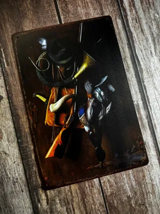 CARTEL CHAPA DE CAZA BERETTA BENELLI WINCHESTER