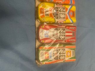 6 Coches de Chapa Mini-Escuderia J. Cubas