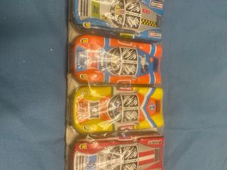 6 Coches de Chapa Mini-Escuderia J. Cubas