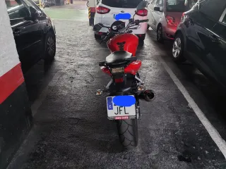 Hyosung GT 125 Comet Roja