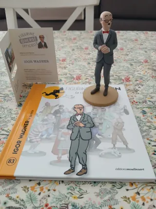 Figura Tintín Igor Wagner 83 Ed. Francesa