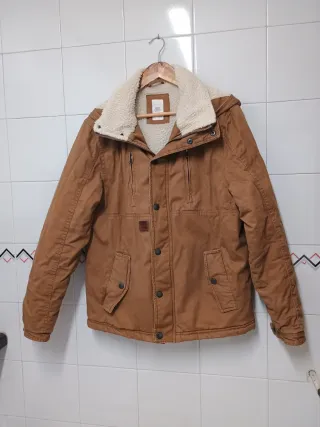 Parka New Caro con borreguito y capucha