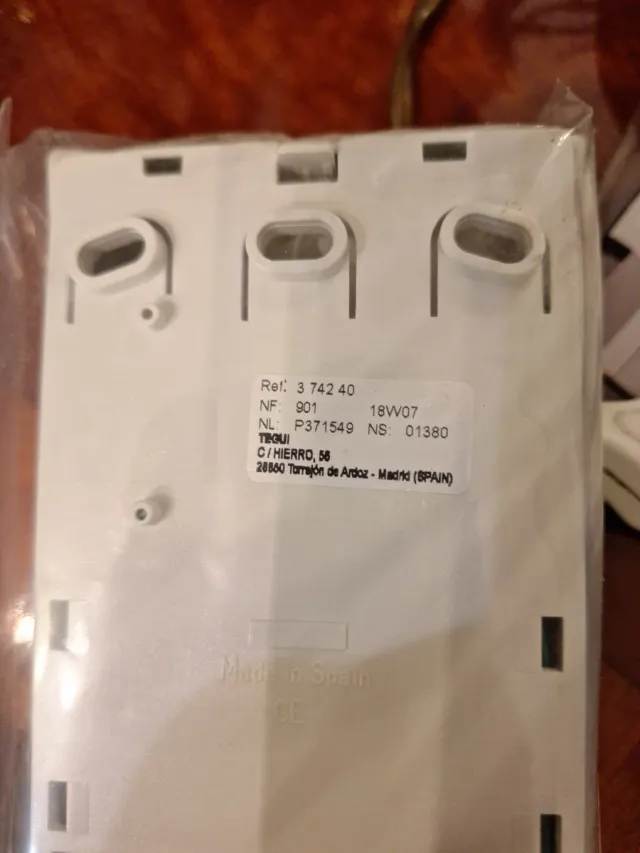 Telefonillo portero automático Tegui blanco