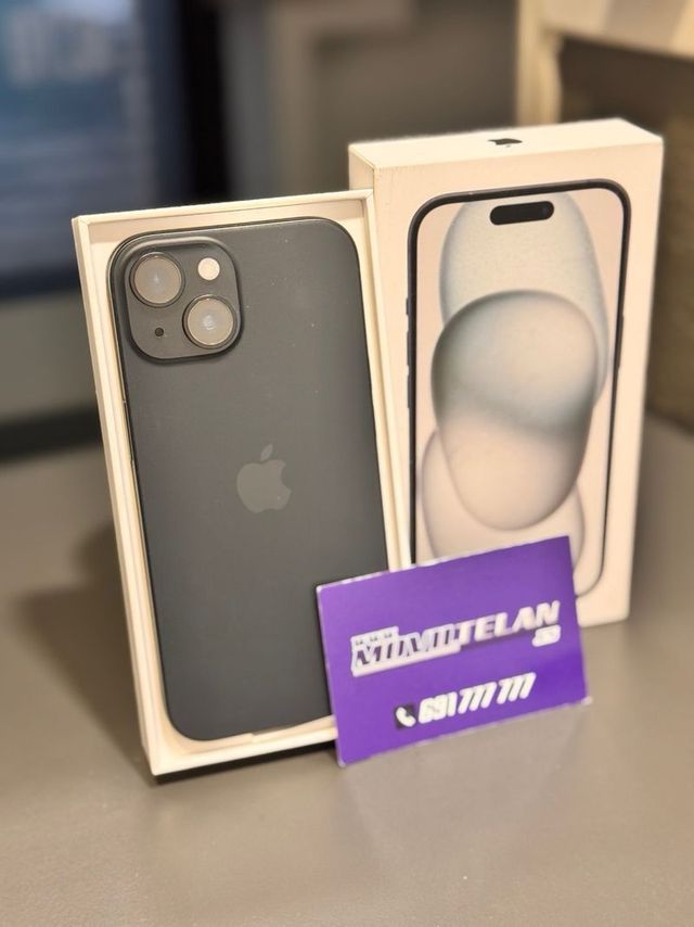 iPhone 15 128GB (100% Salud Batería)