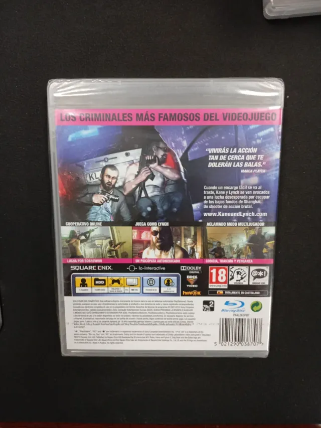 Kane & Lynch 2 Dog Days PS3 precintado