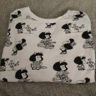 Sudadera Mafalda Blanca