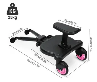 Patín para carrito de bebé