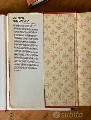 5 libri di Terry Brooks Fantasy Shannara Landover