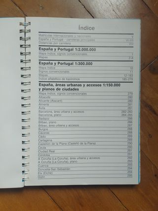 Gran atlas de carreteras España, Portugal