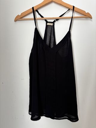 Camiseta tirantes negra