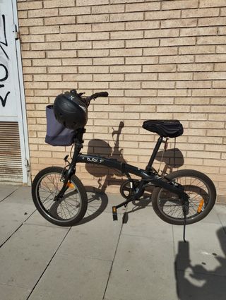 Bicicleta plegable Decathlon