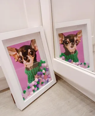 Cuadro Vitrina Chihuahua