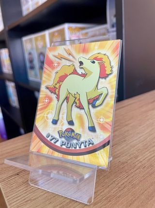 Pokémon ponyta Topps Prata Foil Holo