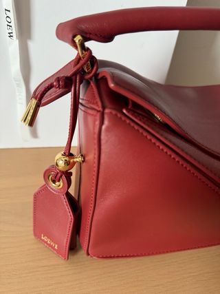 Bolso Loewe Puzzle Featherlight Rojo