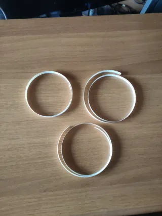 3 Nastri Coda Colas Bianca Bobine 8mm