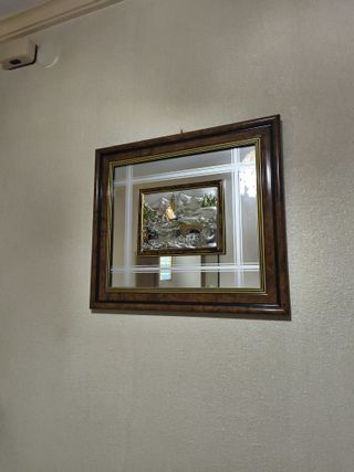 Cuadro decorativo con espejo