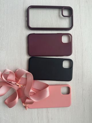 Pack 4 Fundas iPhone 11