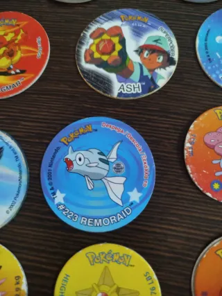 Tazos Pokémon Colección