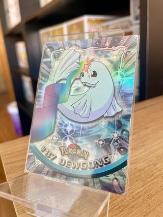 Pokémon Dewgong Topps Prata rainbow Foil Holo