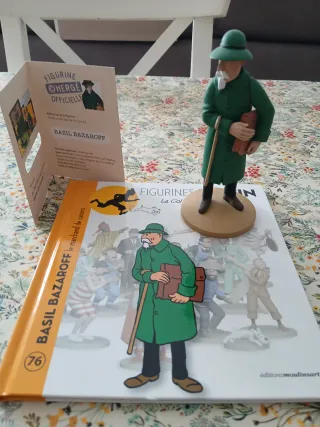 Figura Tintín Basil Bazaroff nº 76