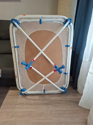 Parque infantil polipiel blanco