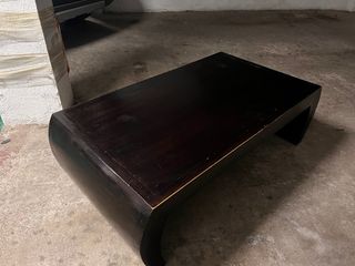 Mesa teca estilo oriental