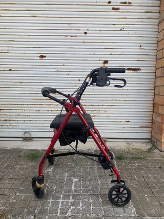 Andador Taca Taca Plegable Rojo