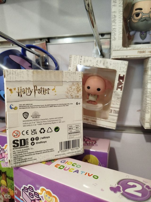 Pupazzetto Dobby Harry Potter da collezione