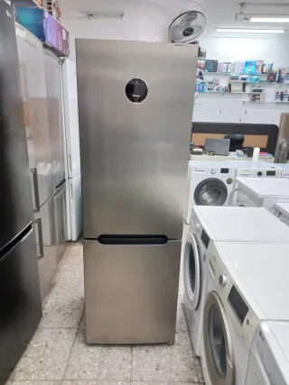 Nevera Candy plateada