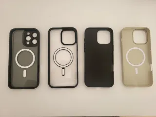 4 custodie per iPhone 16 Pro Max + 1 Samsung S21