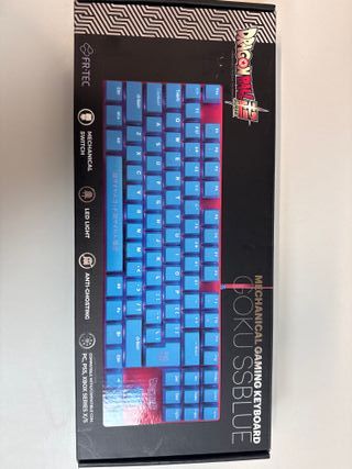 Teclado Mecánico FR-TEC Dragon Ball Goku SSBLUE