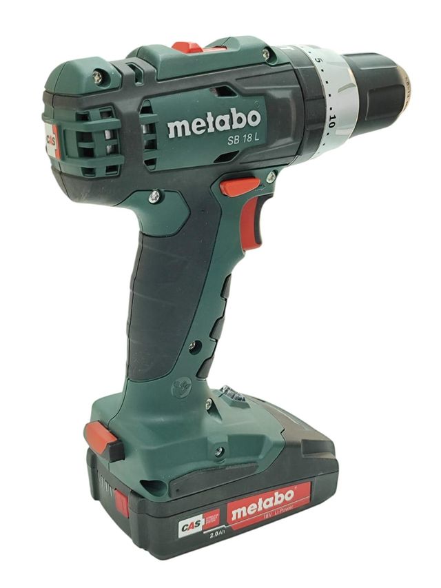 METABO SB18 L. SET/CHAVE DE FENDA + 2 PILHAS+CAIXA ACC +