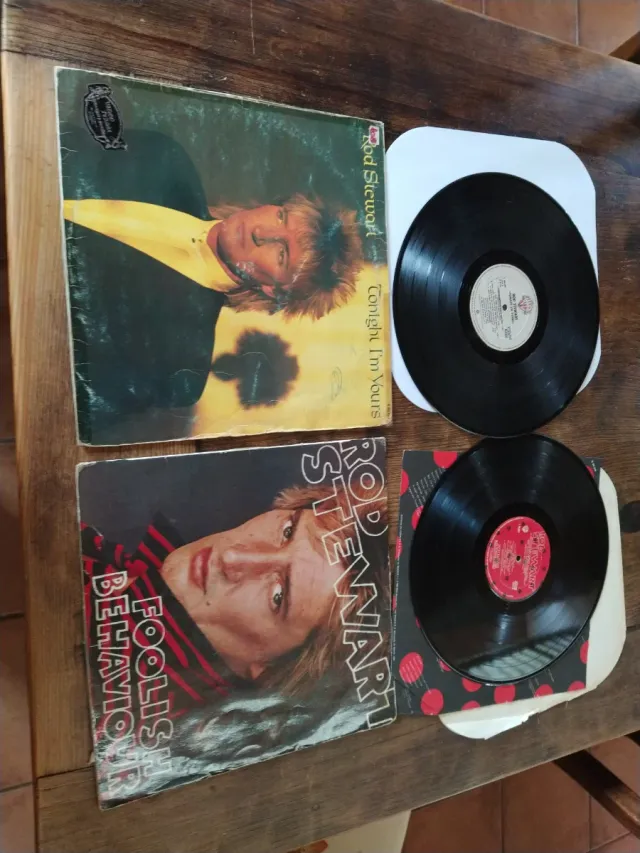 Vinilos Rod Stewart: Tonight I'm Yours & Foolish B
