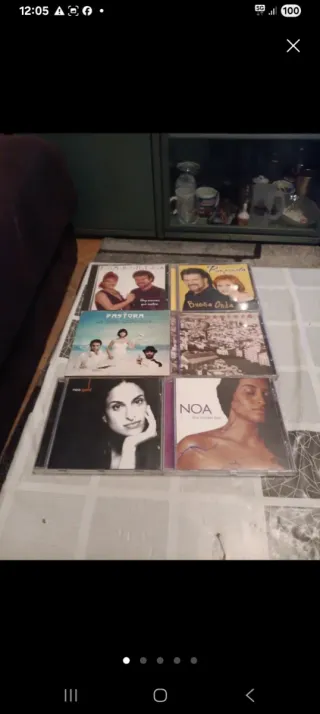 Lote 6 CDs Pimpinela, Pastora, Noa