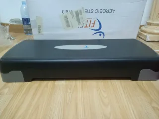 Step de Fitness Negro y Rojo