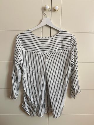 Blusa Stradivarius Rayas Talla S