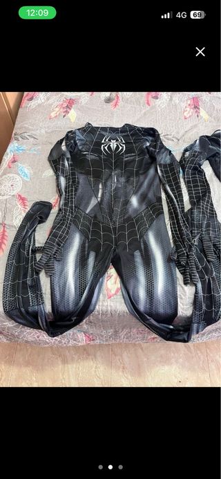 Disfraz Spiderman Negro