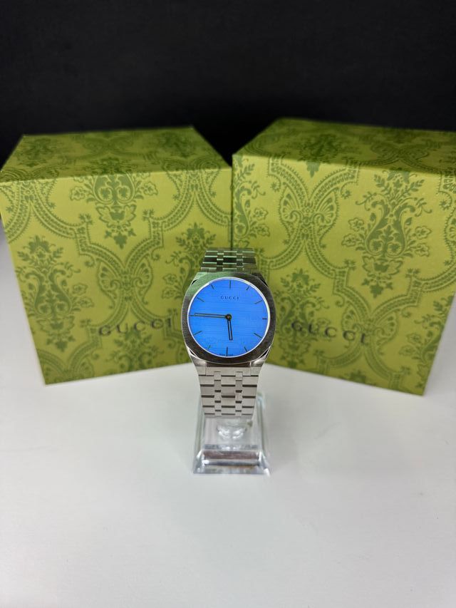 Reloj Gucci Original Esfera Azul