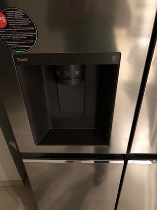 Nevera Americana LG Acero Inoxidable