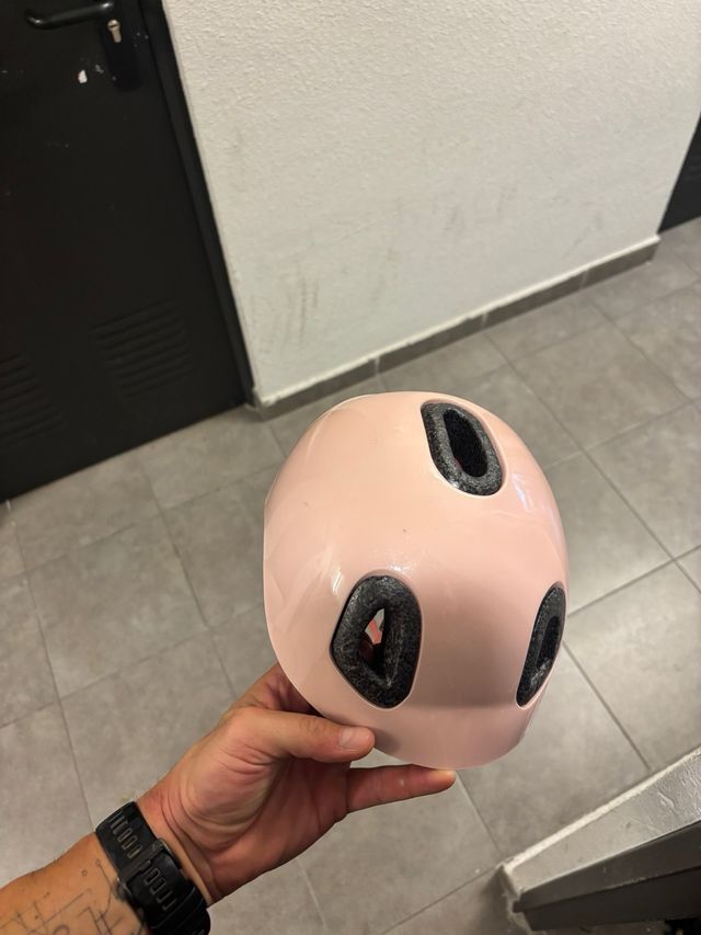 Casco bici infantil rosa