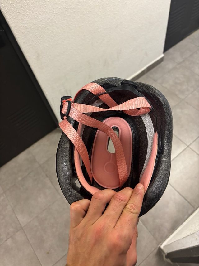 Casco bici infantil rosa