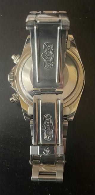 Cronografo Rolex Daytona in acciaio nero