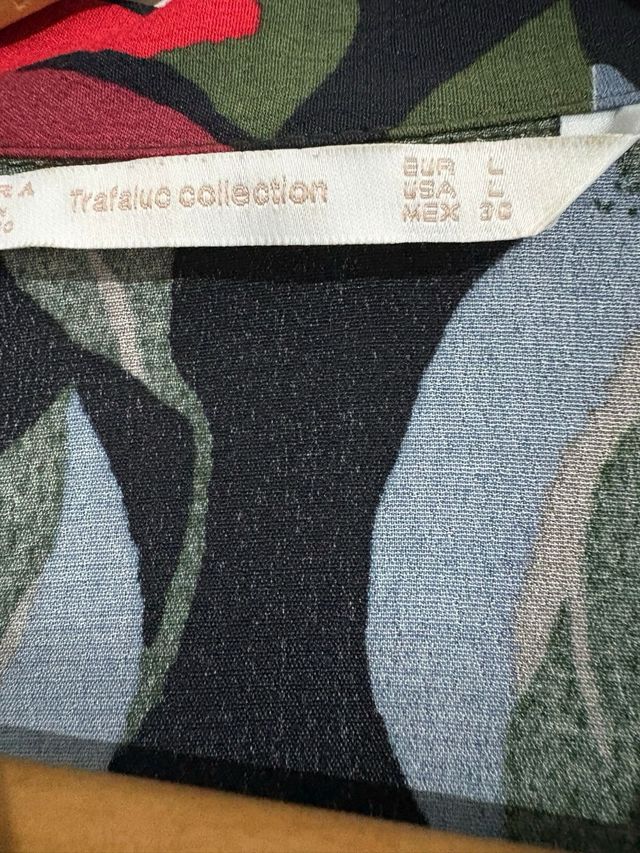 Vestido estampado floral Zara