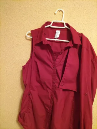 Camisa Trekking Mujer Desmontable