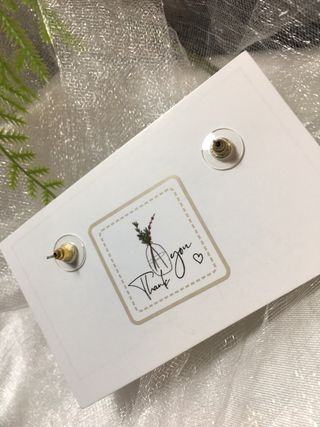 Pendientes estrella y luna finisimos