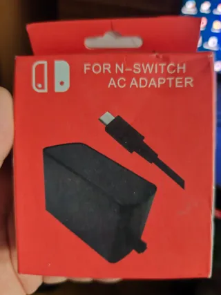Cargador Nintendo Switch Nuevo