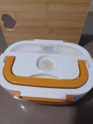 Lunch Box Elettrico DCG Bianco Arancione