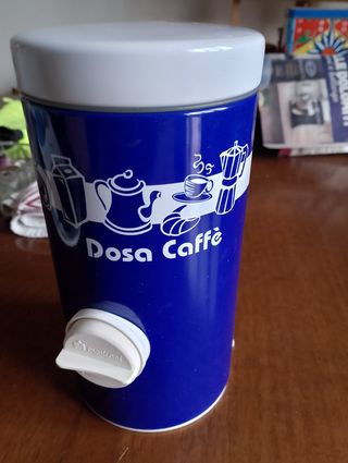Dosa Caffè Meliconi Vintage Contenitore Blu