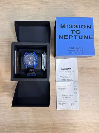 Omega x Swatch Mission to Neptune Blu
