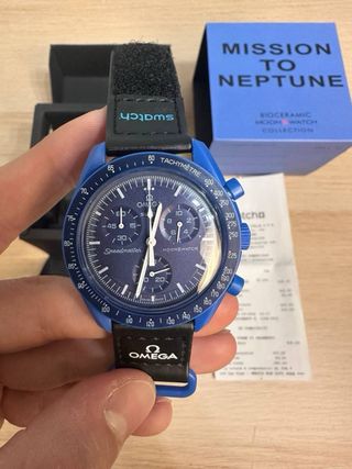 Omega x Swatch Mission to Neptune Blu